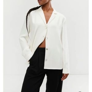 Oak + Fort Button Up Blouse